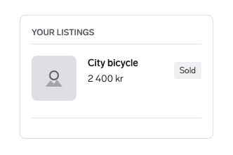 A listing uses the concise badge label Sold.