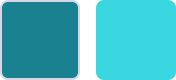 teal boxes